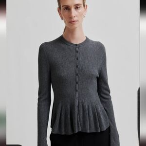 Nova Ribbed Cardigan